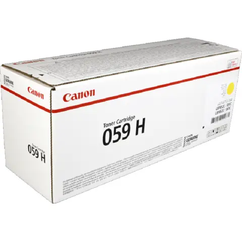 Toner Canon 059HY / CRG-059HY Yellow do drukarek (Oryginalny) [13.5k]